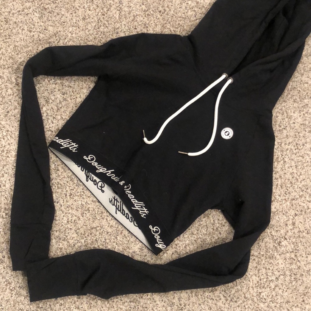 DNDL Long Sleeve Crop Hoodie